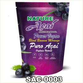 SA-0003 a�a� Nature sache com banana morango liofilizado em p�